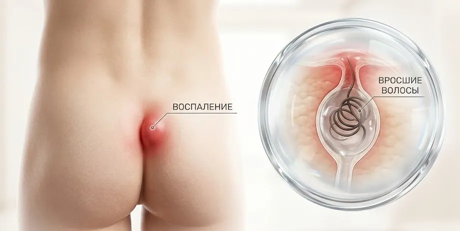 Эпителиальный копчиковый ход (киста копчика) - современные методы лечения в КДС Клиник
